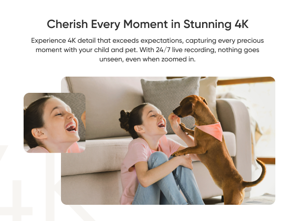 Eufy Indoor Cam E30, Latest Generation, 4K UHD Security Camera (New)