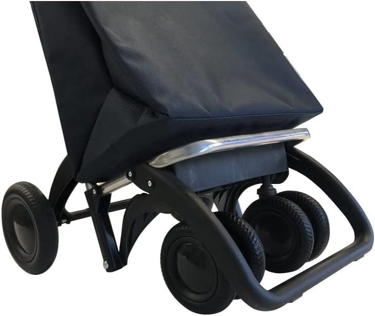 ROLSER I-Max Tweed 4 Wheel 2 Swivelling Foldable Shopping Trolley (New)