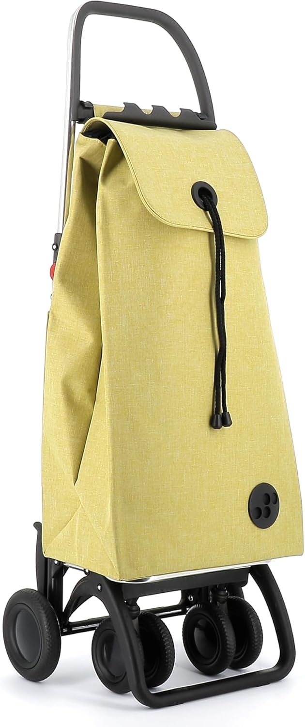 ROLSER I-Max Tweed 4 Wheel 2 Swivelling Foldable Shopping Trolley (New)