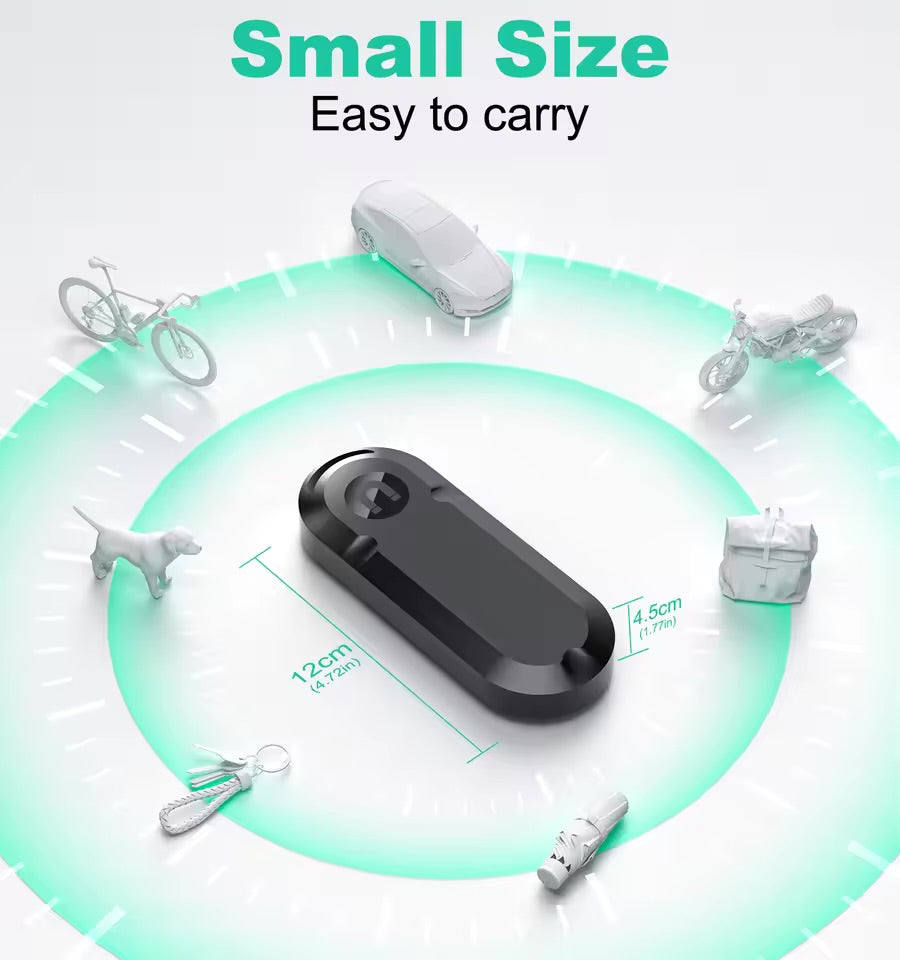 Waterproof Magnetic Apple Airtag 10-Year Life Extended Case ,uses Aa Batteries , for Airtag Cr 2032 Battery Replacement Battery Case