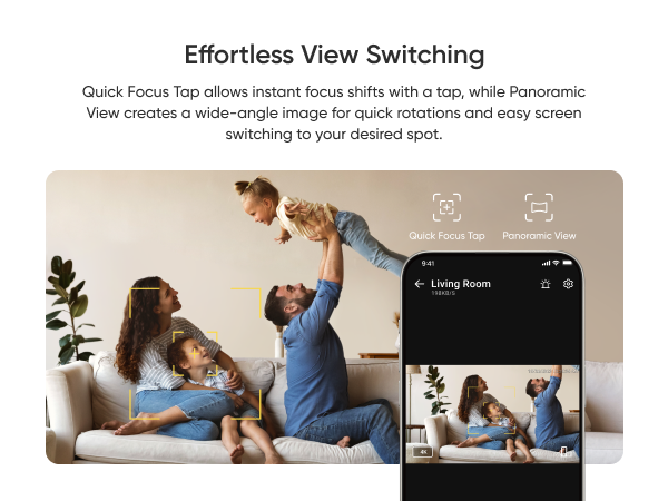 Eufy Indoor Cam E30, Latest Generation, 4K UHD Security Camera (New)