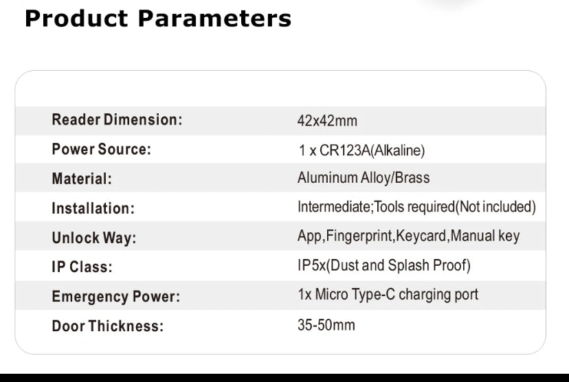 Keyless Smart Cylinder