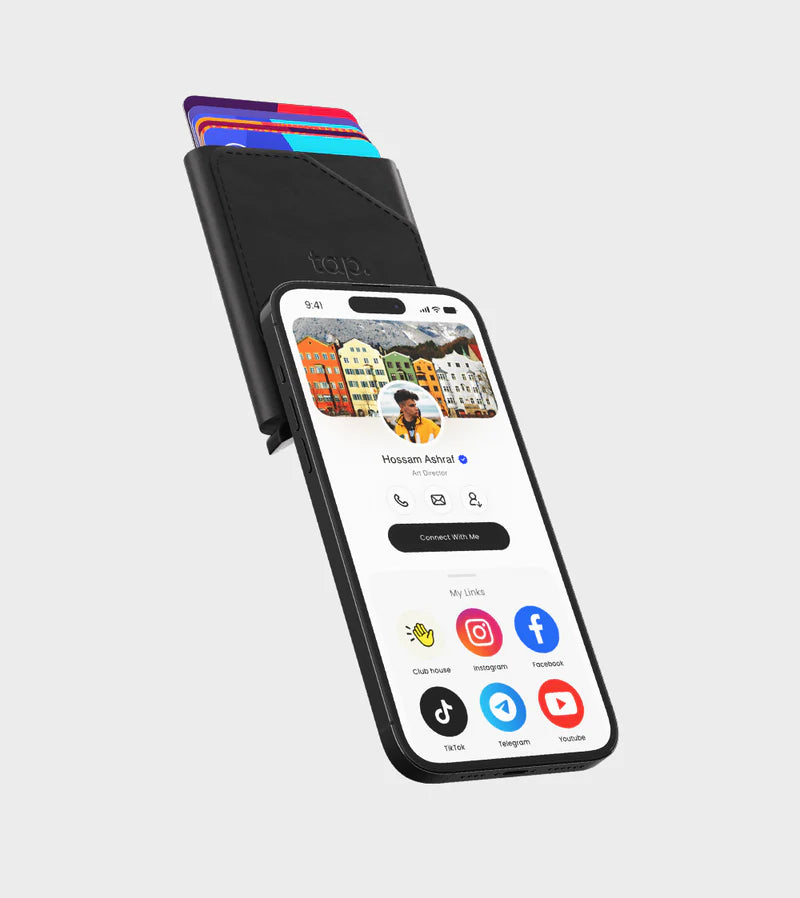 tap. Pocket™ - World’s Most Advanced NFC Cardholder