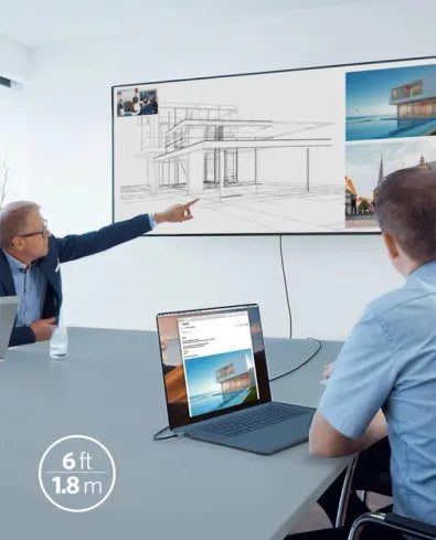 Anker 311 USB-C to HDMI Nylon Cable 6ft A8730H11 – Black