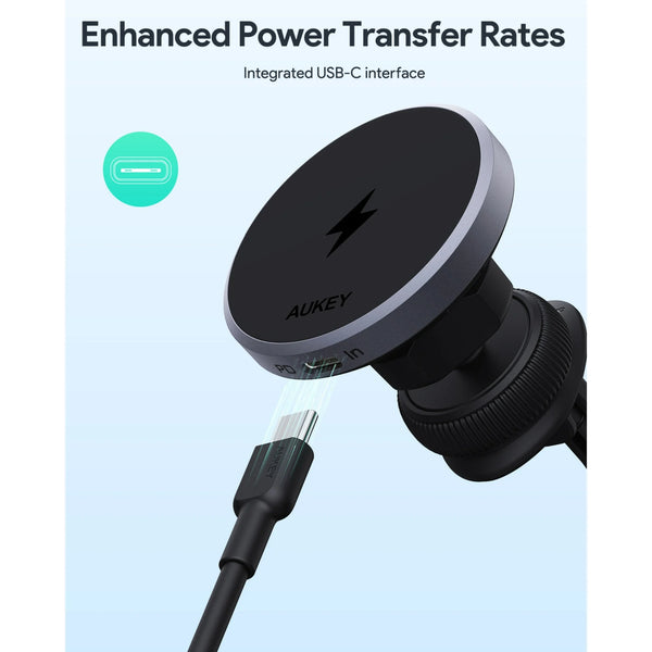 AUKEY HD-MC13 Magnetic Fast Wireless Charging Phone Mount