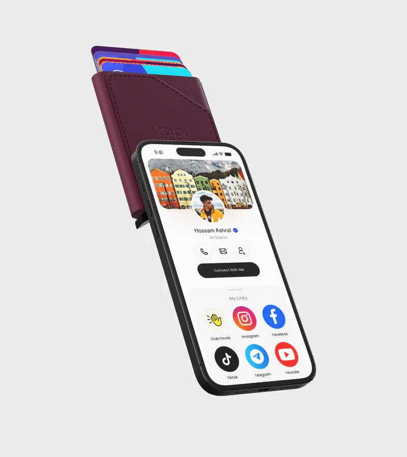 tap. Pocket™ - World’s Most Advanced NFC Cardholder