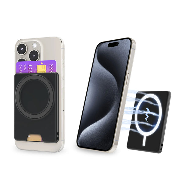 Magsafe Wallet Card Holder Magnetic Case Ultrathin Strong Adsorption Magnet Slot Card Holder (NEW)