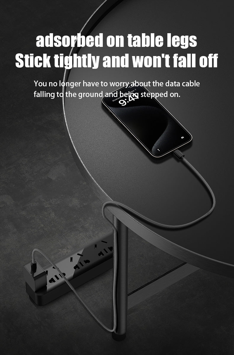 UKYEE USB C To---Magnetic Fast Charger Cable for iPhone 15 USB C To Type C Data Charging Wire for MacBook Samsung