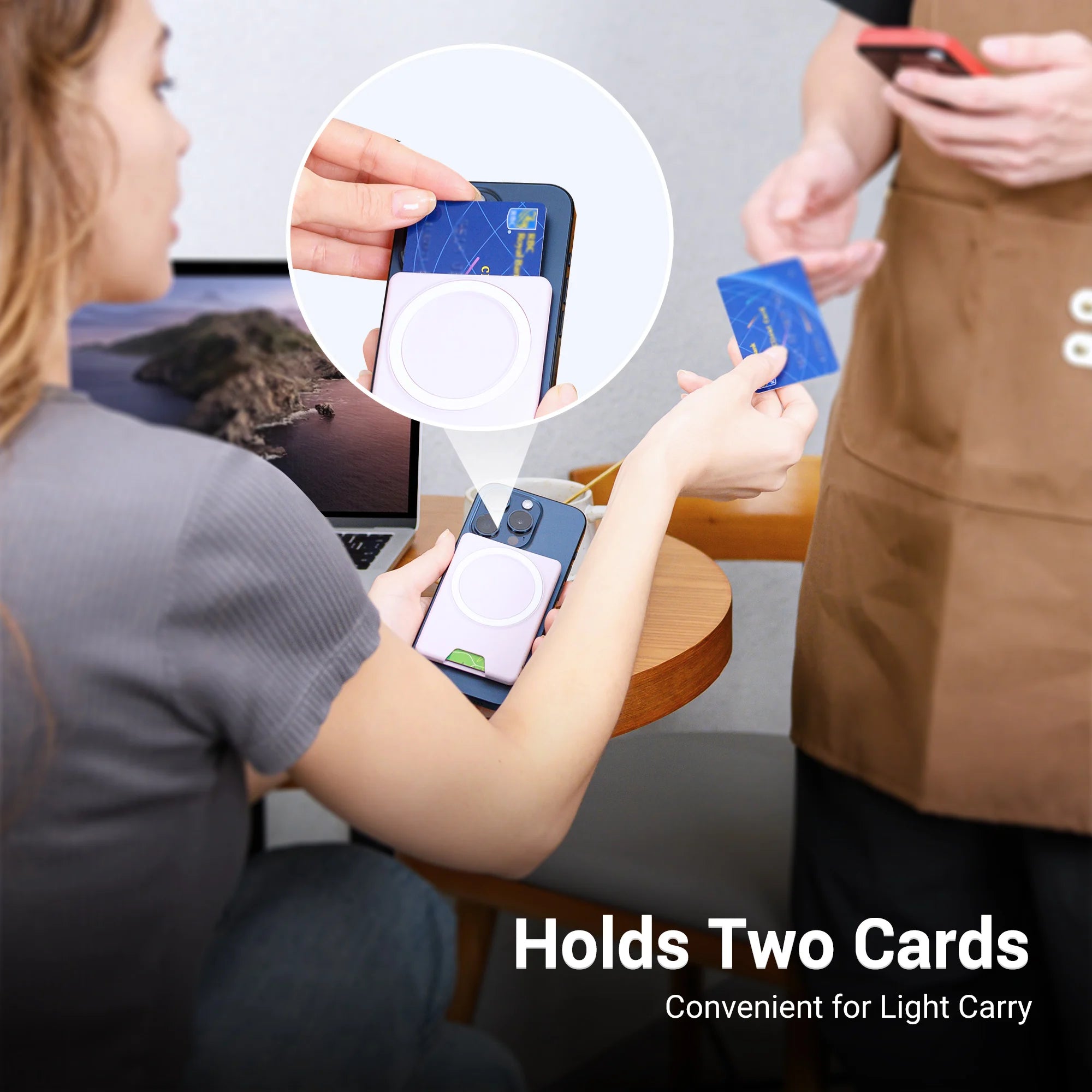 Magsafe Wallet Card Holder Magnetic Case Ultrathin Strong Adsorption Magnet Slot Card Holder (NEW)