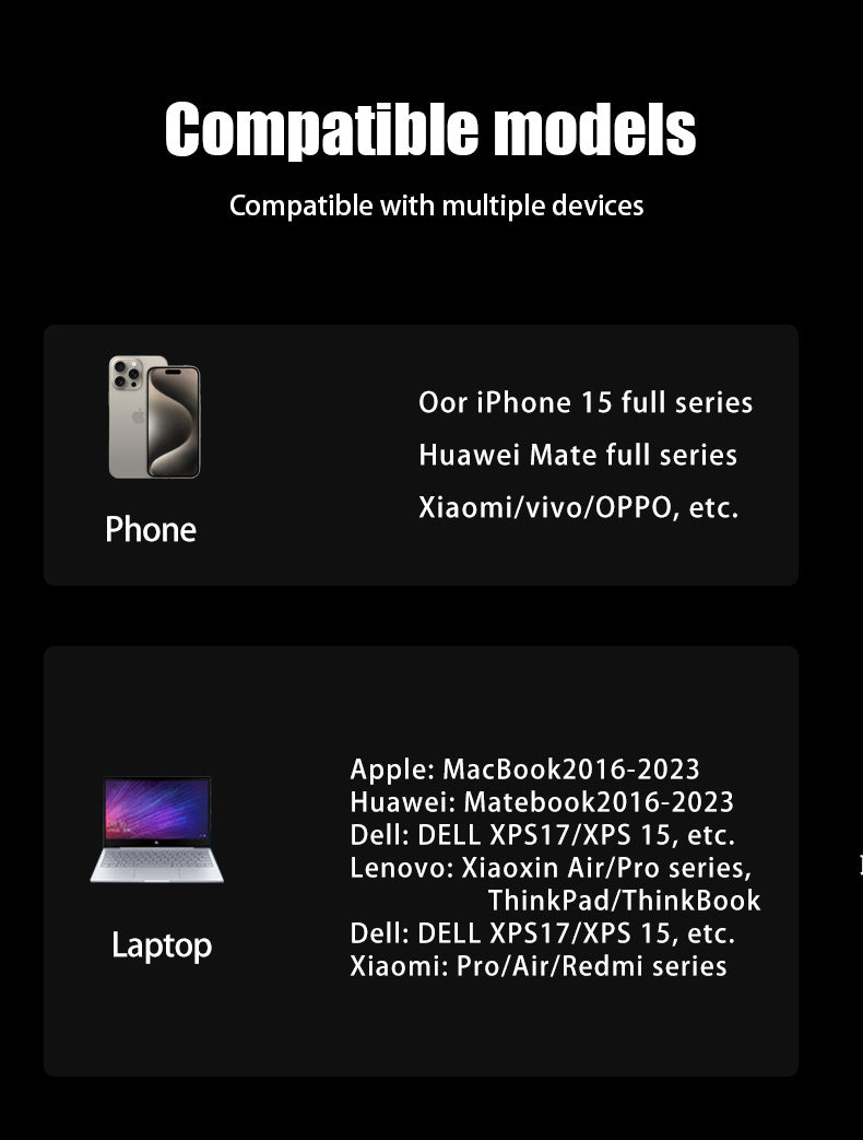 UKYEE USB C To---Magnetic Fast Charger Cable for iPhone 15 USB C To Type C Data Charging Wire for MacBook Samsung