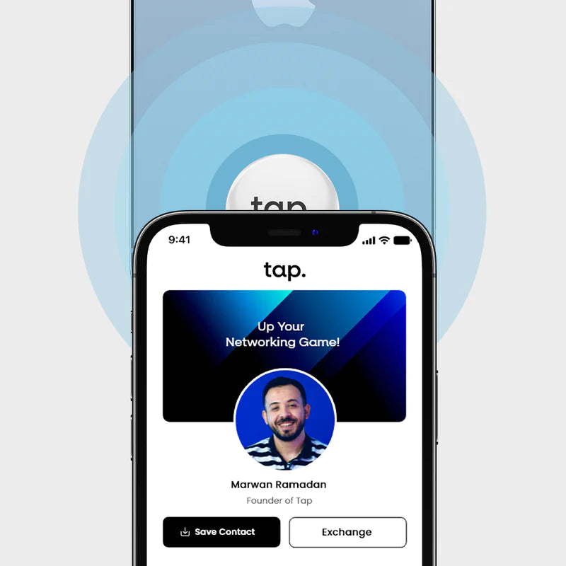 tap. NFC Sticker - Share Everything With A Tap