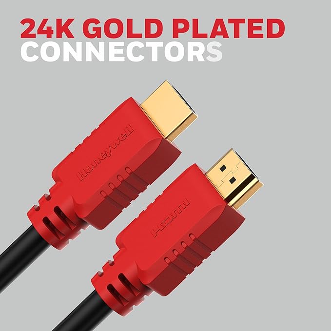 Honeywell HDMI 1.4 Cable with Ethernet for Television - 2M -3D/4k