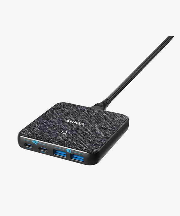 Anker PowerPort Atom III 63W Slim Charger – Black Fabric