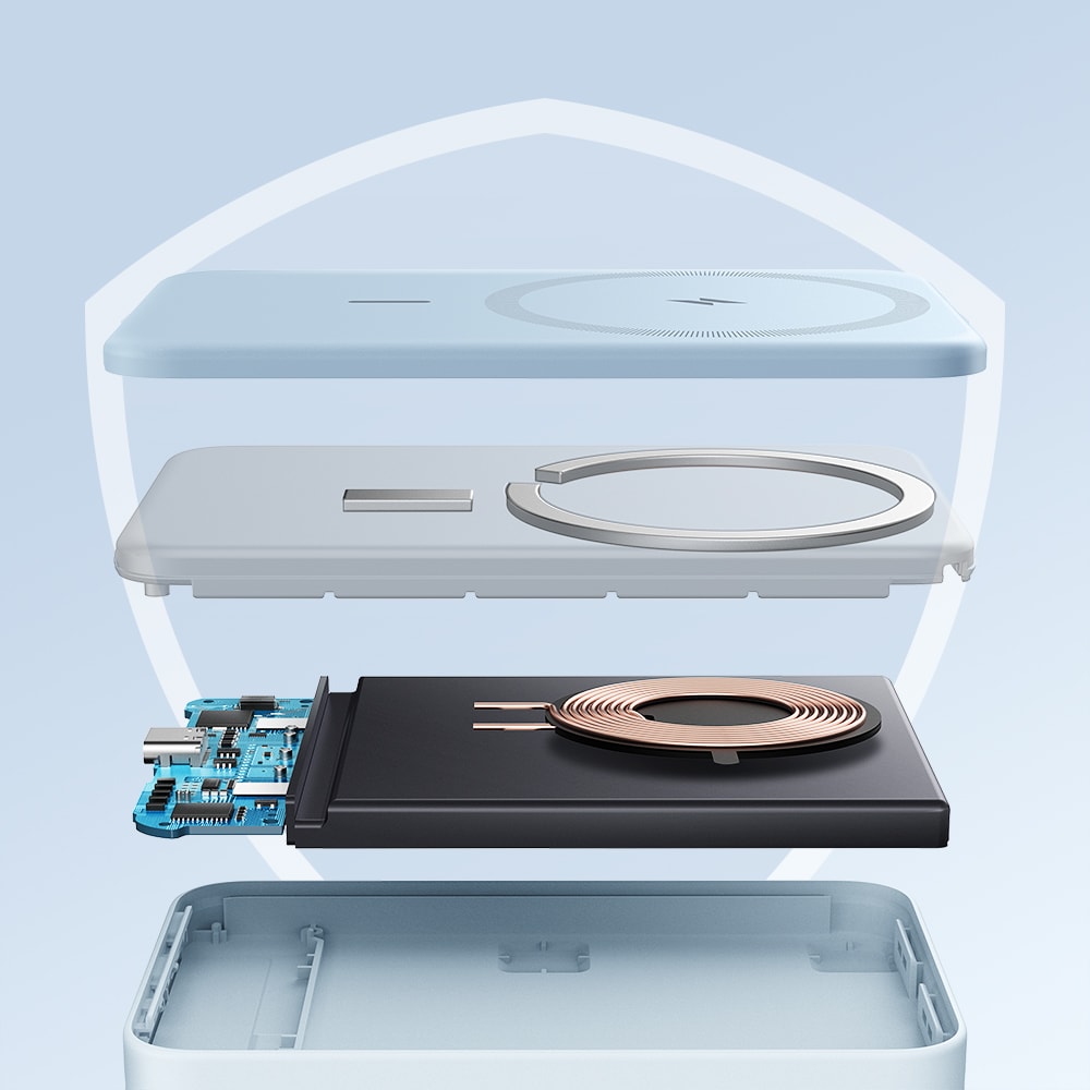 Anker PowerCore Magnetic 5k Battery Wireless Charger