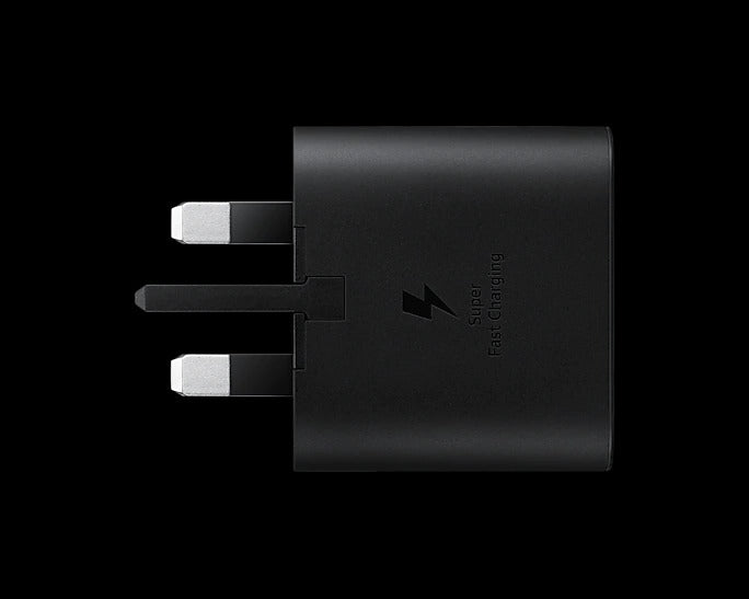 SAMSUNG EPTA800NBEGAE TRAVEL ADAPTER (25 W) WITHOUT CABLE BLACK NEW (sale)