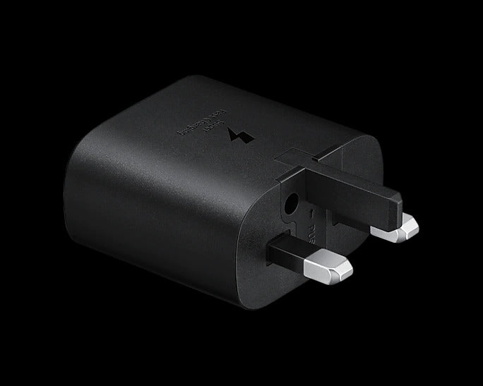 SAMSUNG EPTA800NBEGAE TRAVEL ADAPTER (25 W) WITHOUT CABLE BLACK NEW (sale)