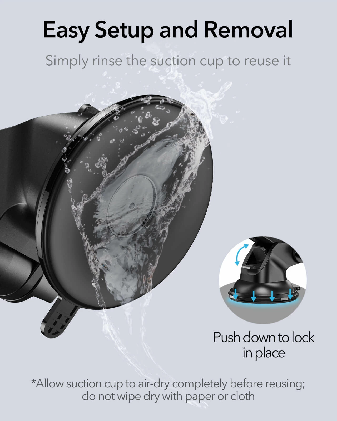 HaloLock™ Dashboard Wireless Car Charger for iPhone 13-12  Supports Apple MagSafe (Sale)