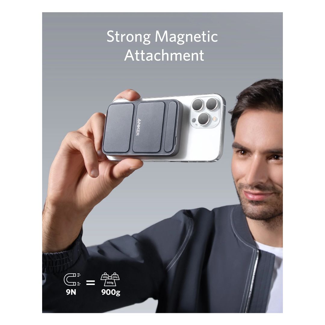 Anker PowerCore Magnetic 5k Battery Wireless Charger