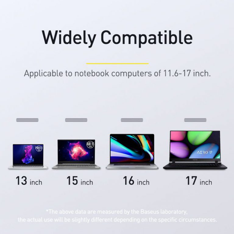 Baseus Notebook Holder Laptop Stand for 11-13-17 Inch (Sale)