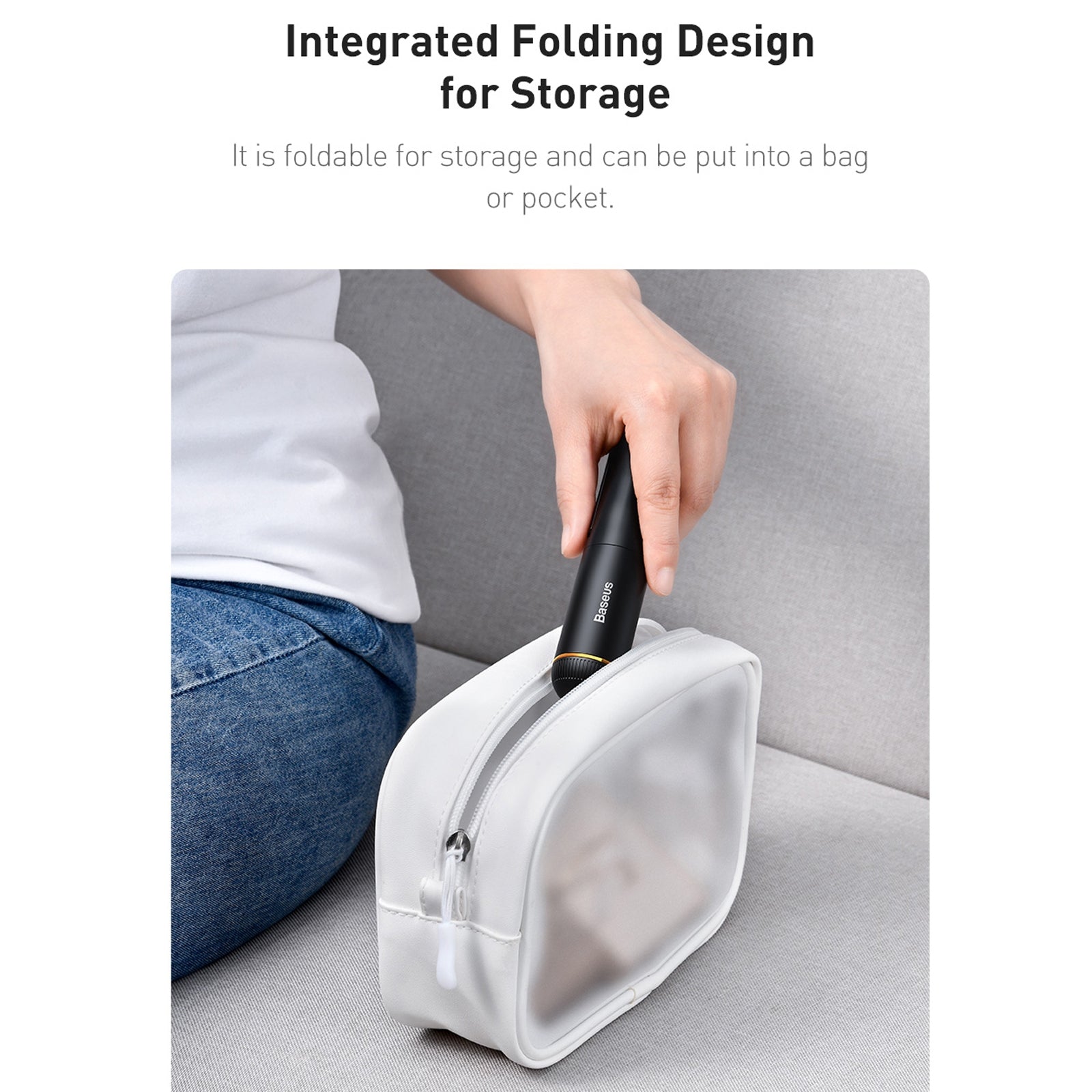 Baseus Mini Bluetooth Folding Selfie Stick Self Timer Rod Black