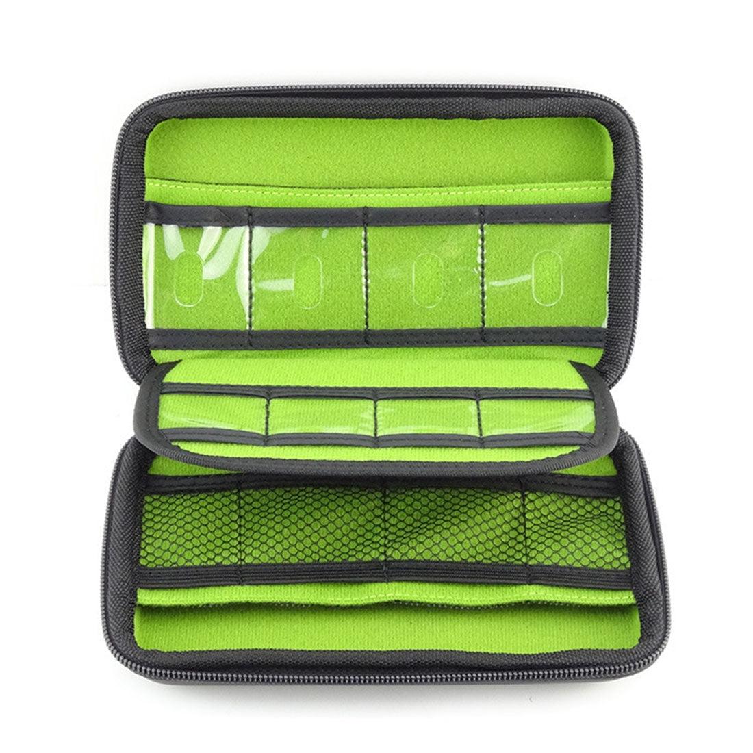 Portable Multi-function Storage Case Black