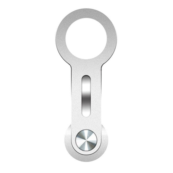 Magsafe Laptop Aluminum Alloy Magnetic Stand With 2 Magnetic Sheet  Silver