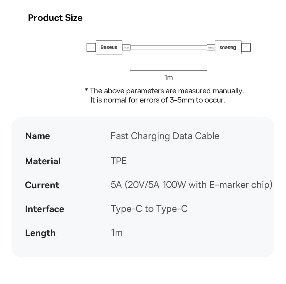 Baseus 65W GaN5 Charger Quick Charge  Portable Travel Charger Fast Charging For Laptop iPhone 14 13 & More