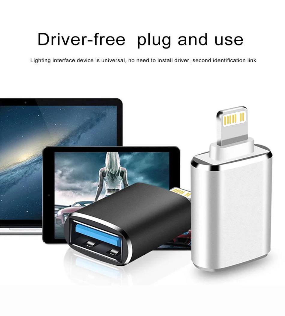 USB 3.0 OTG Adapter For iPhone - iOS 13 above New ( sale )